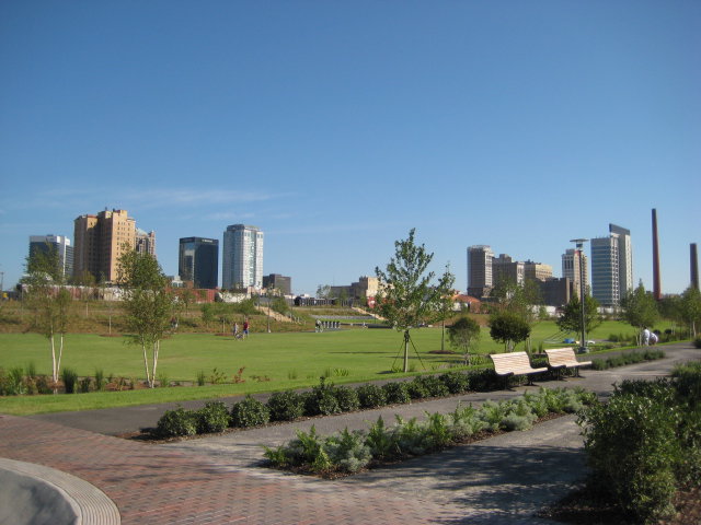 Tim Anson - Park view of downtown